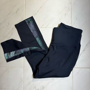 Navy Capri Leggings